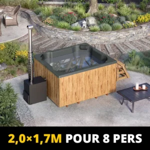 image 1 bains nordique en fibre de verre quattro pour 8 pers