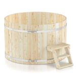 photo 2 wooden hot tub without heater
