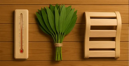 image quels types daccessoires de sauna sont necessaires