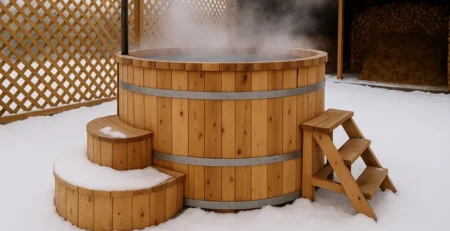 image quest ce quun bain nordique en bois