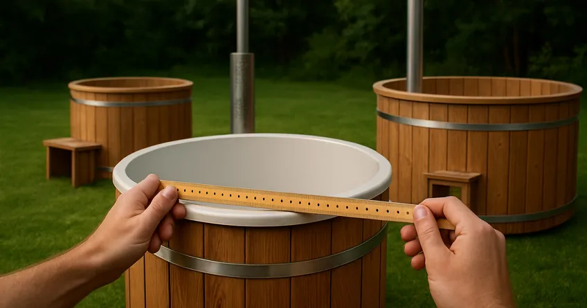 image comment choisir la forme et la taille dun bain nordique chauffe au bois