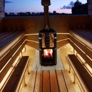 Éclairage du sauna