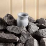 Soapstone fragrance jar for barrel sauna stove_2