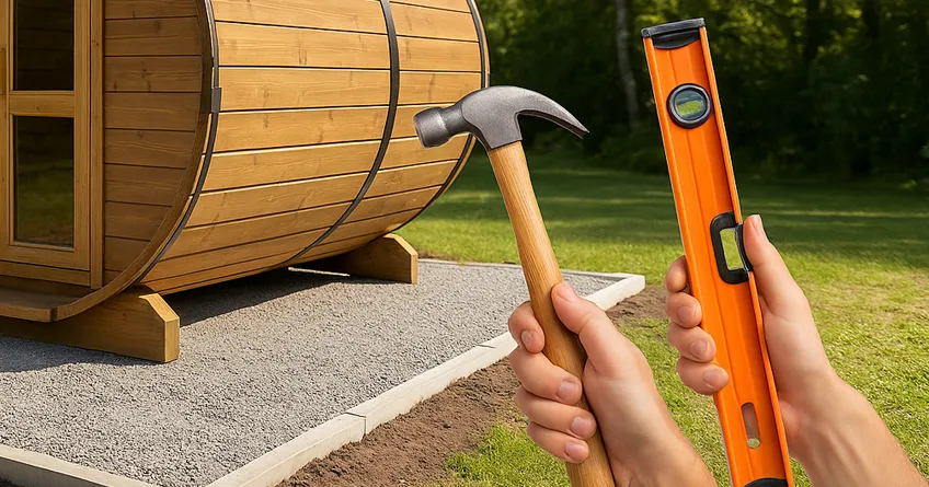 image sauna tonneau diy