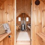 photo 7 4m for 8 persons outdoor sauna with dressing room