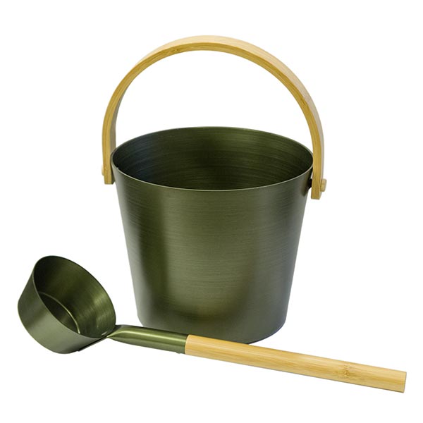 photo 5l sauna bucket and ladle pic 5l sauna bucket and ladle
