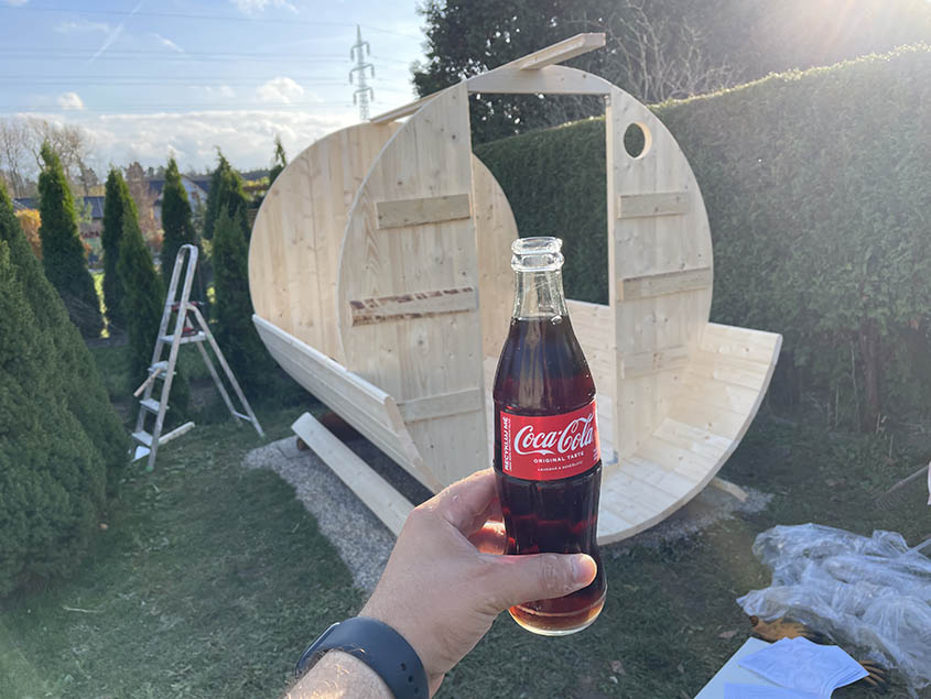 pic 4 How to build sauna on your own Client experience