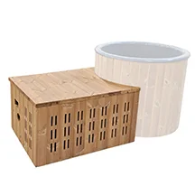 Cache-chiller en bois