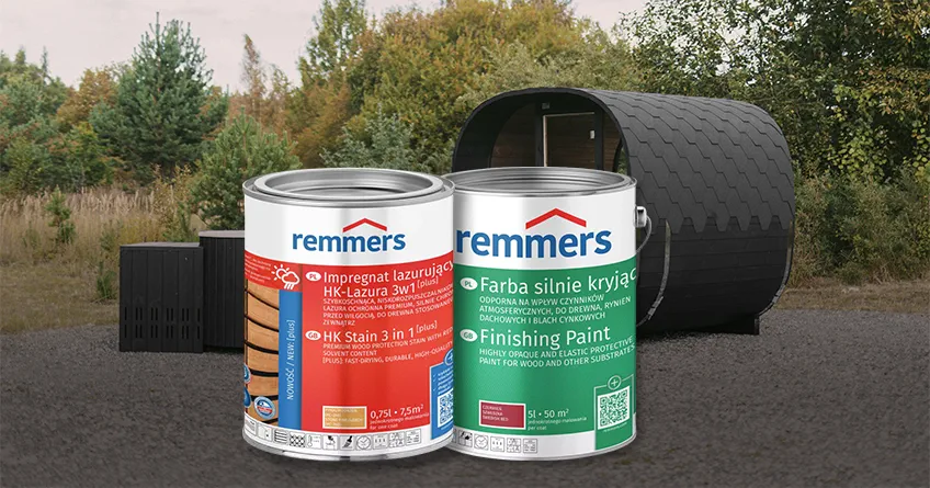 image peinture et protection du bois avec les solutions remmers pour saunas