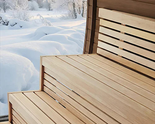 photo 7 sauna vision sauna extérieur ovale pour 8 personnes