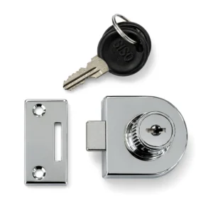 Serrure pour porte en verre